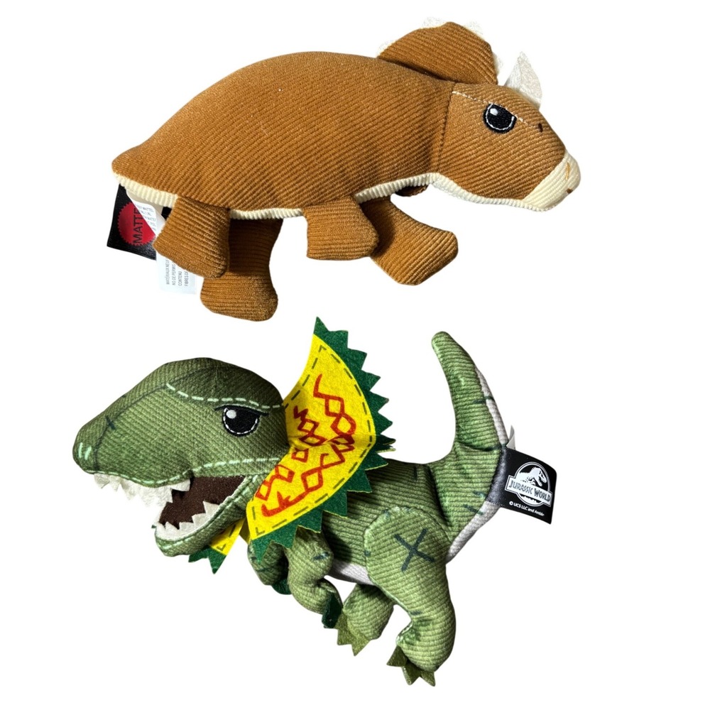 Jurassic World Interactive Noise Dinosaur Triceratops/Dilophosaurus Corduroy‎